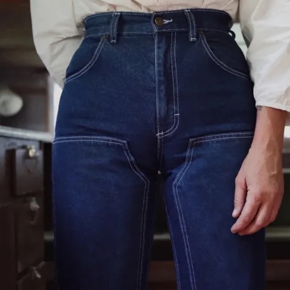 RUDY JUDE Adult Utility Jeans / Indigo / Size 2, Custom Inseam 28 - Picture 8 of 9